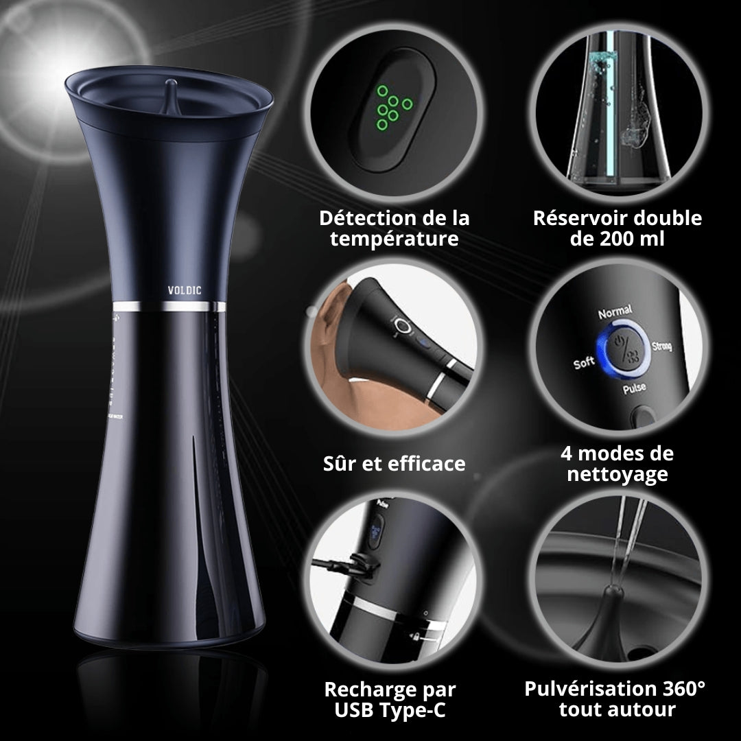 Voldic - Kit électrique de nettoyage des oreilles