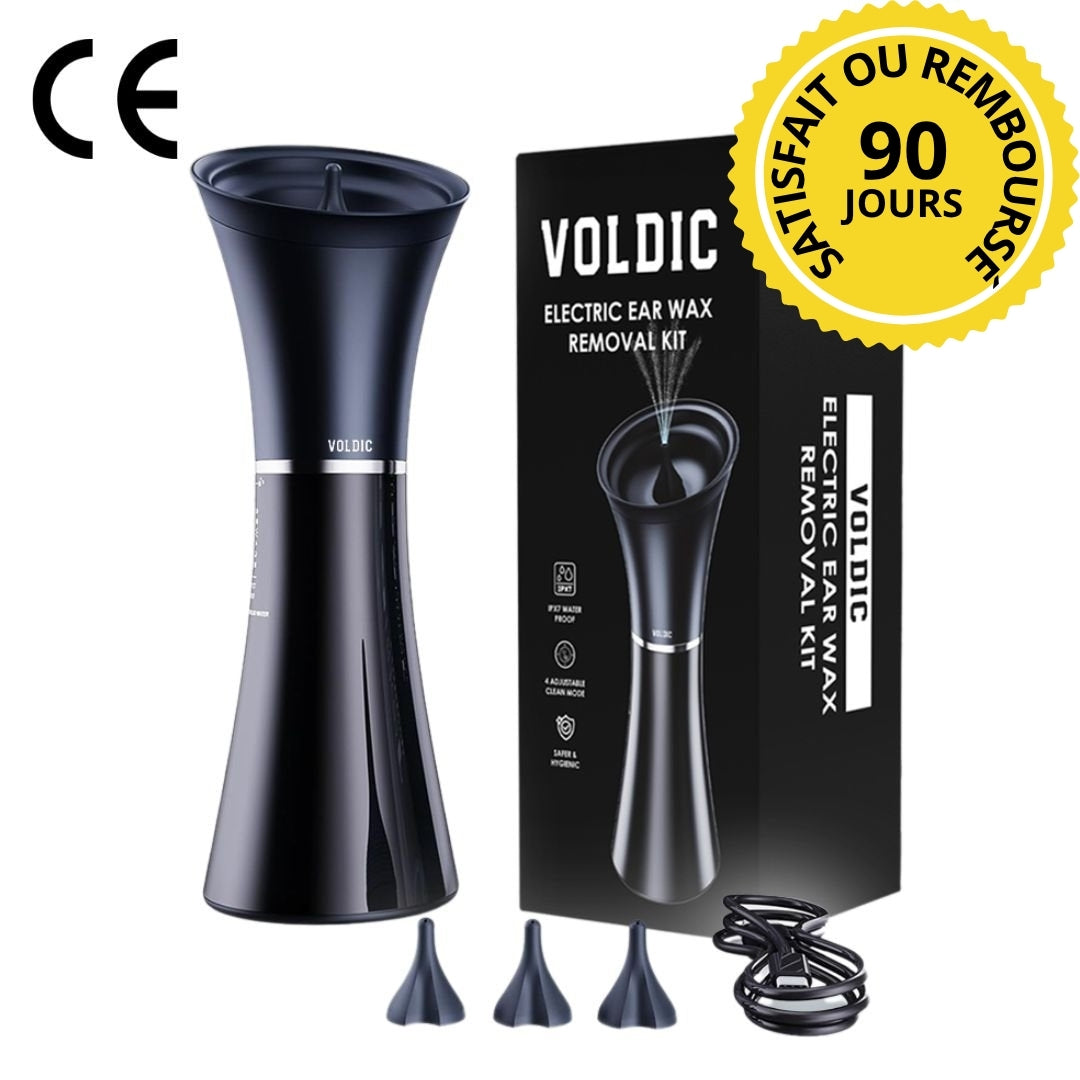 Voldic - Kit électrique de nettoyage des oreilles